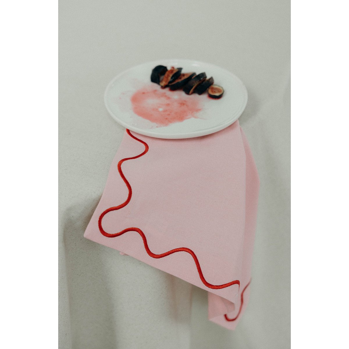 Maude Napkins with wave trim (Set of 2)