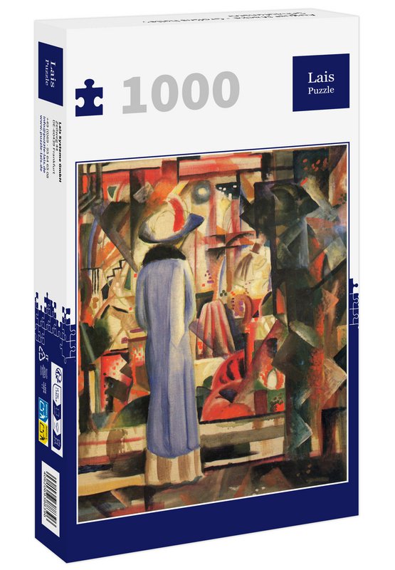 Lais Puzzle August Macke - Großes helles Schaufenster 1000 Teile