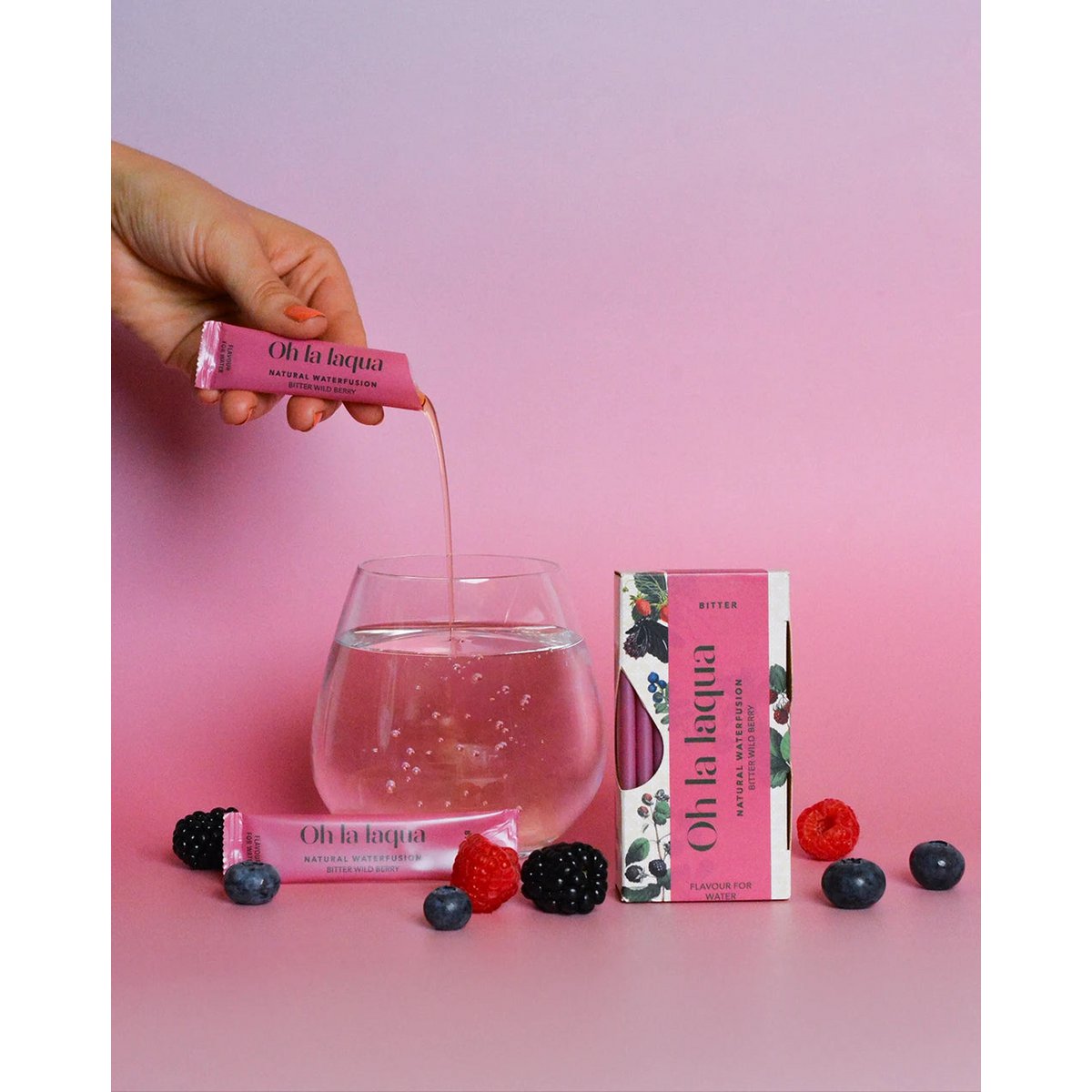BITTER WILD BERRY • For water with flavor
