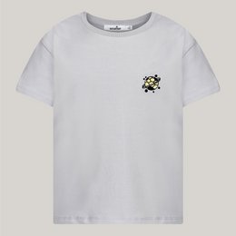 Camiseta hecha de algodón con bordado de fútbol