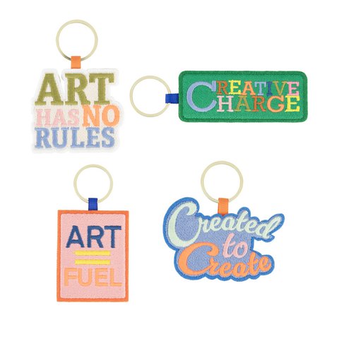 Keyring Art Statements Assorted