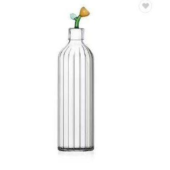 Belle carafe en verre, carafe à eau, carafe à vin 