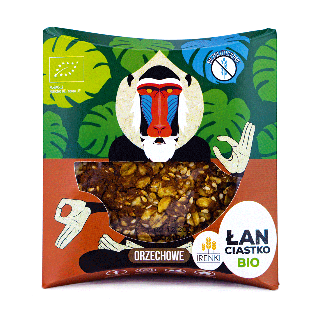 BIO En småkage med jordnøddesmør 40g