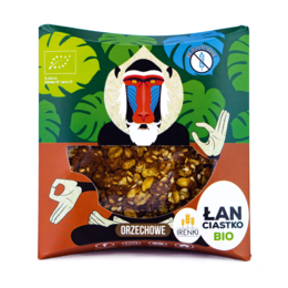 BIO En småkage med jordnøddesmør 40g