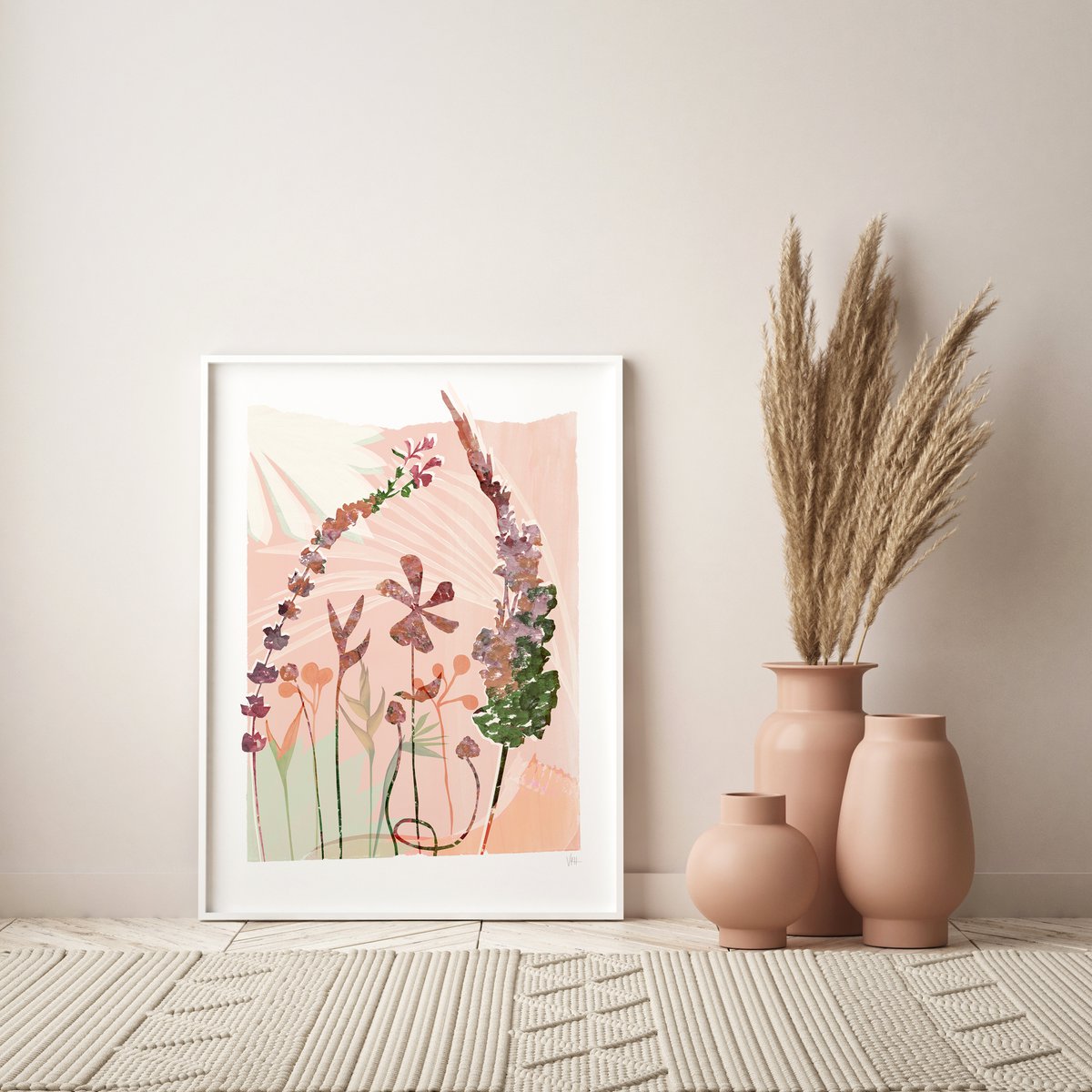 Serene Botanical 2 Art Print