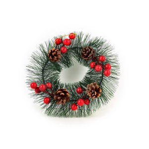 SANTA LILA Kranz 20cm