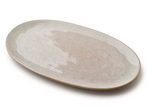 BASIC NATURE Oval platter 40x24cm