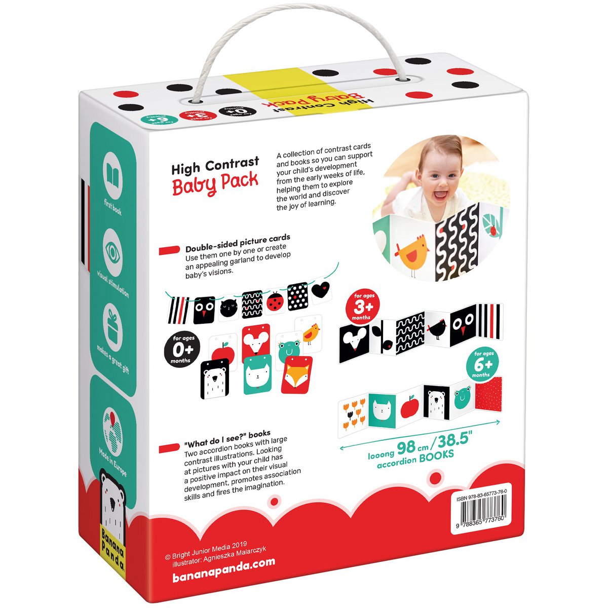 Pack bébé à contraste élevé
