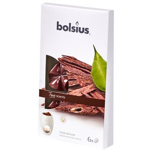Bolsius Meltable scented wax Oud Wood 6 pcs