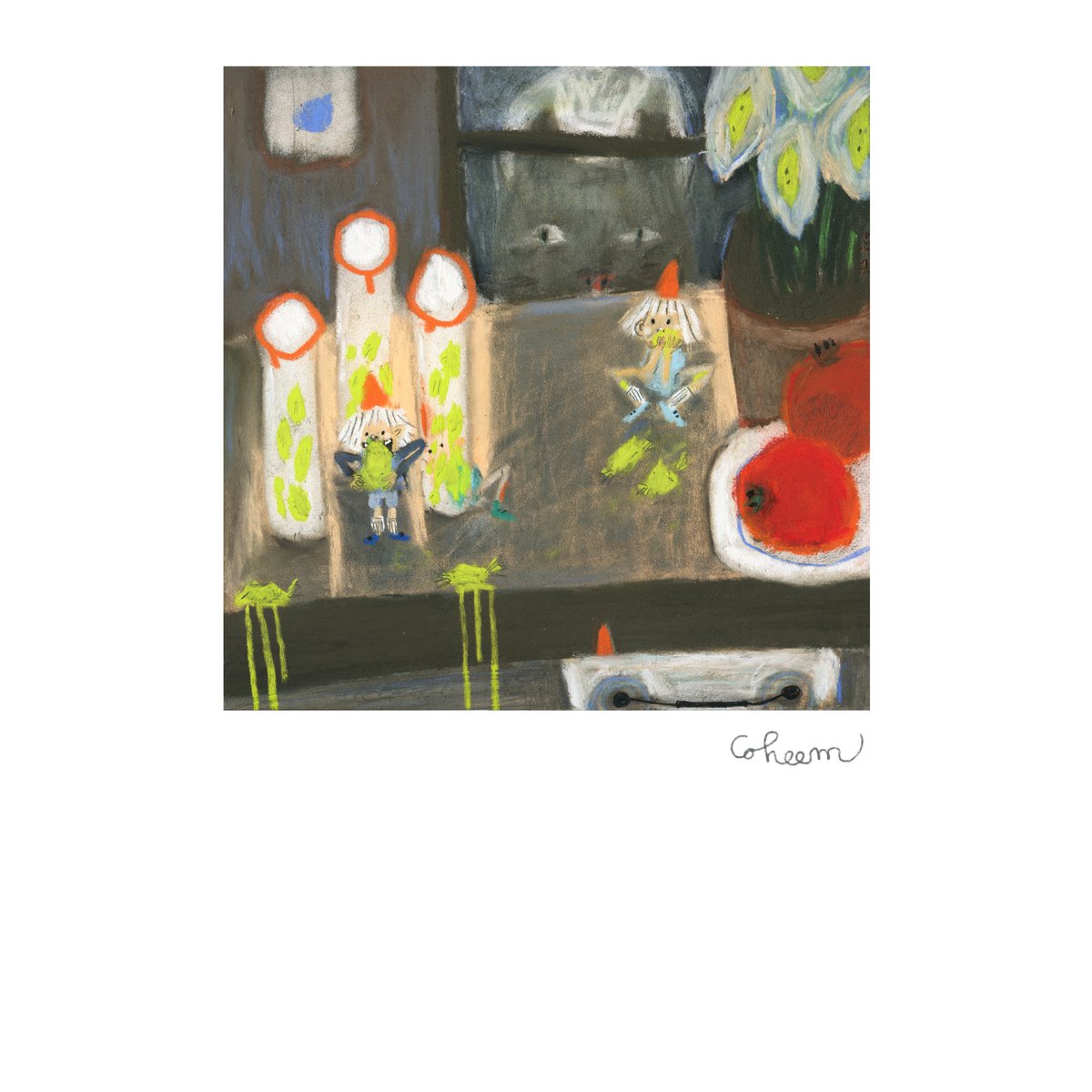 Kunstprint – Kunstprint – Snacken 's avonds
