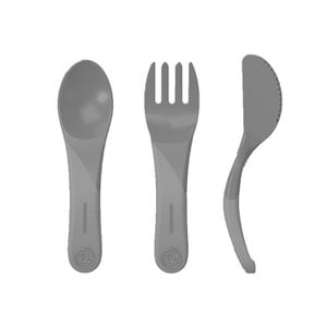 Cutlery 6m+ pastel gray