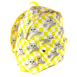 Mochila XL Gato amarillo (Yellow Catblocks)