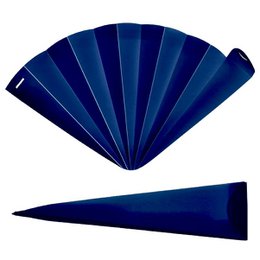 Éventails à main, éventails, bleu foncé opaque, durable