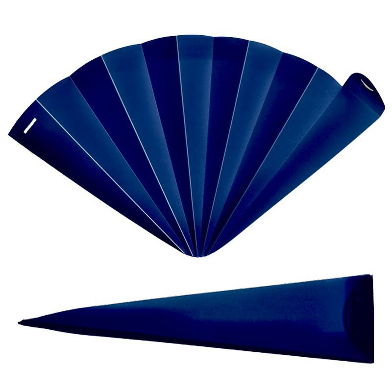 Éventails à main, éventails, bleu foncé opaque, durable