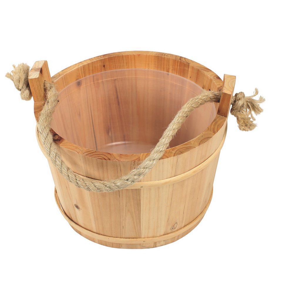 Wooden bucket (Sauna/Drinks)
