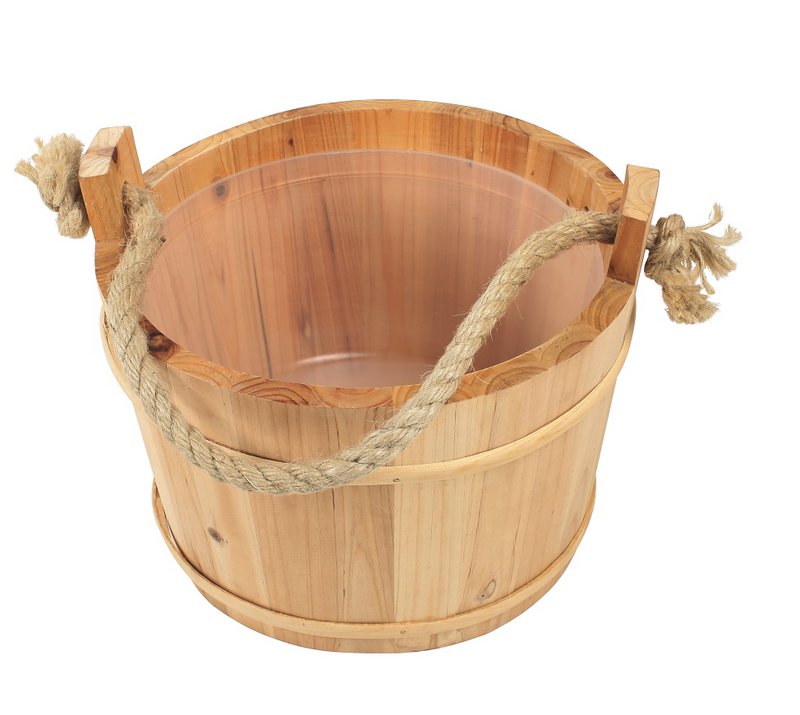 Wiaderko drewniane (Sauna/Napoje)