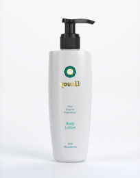 Bodylotion med økologisk macadamia