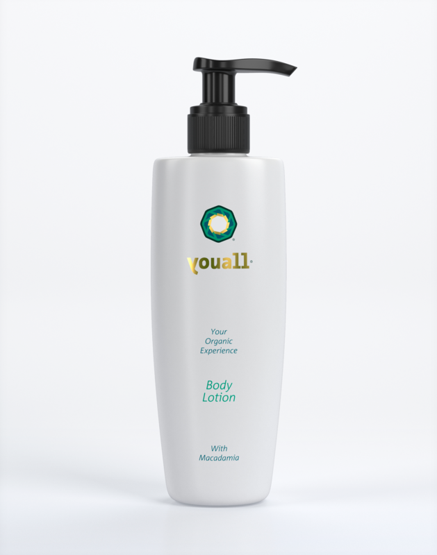 Bodylotion med økologisk macadamia