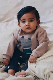 Valentin sweatshirt - Wolf