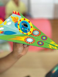 Papir Planes Deco Sæt