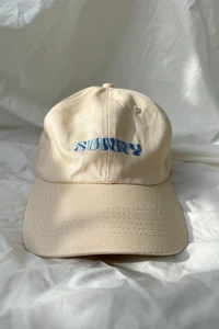 Pet "Sunny" creme/lichtblauw