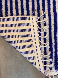 Berber carpet - Blu - 1.50 x 2.50