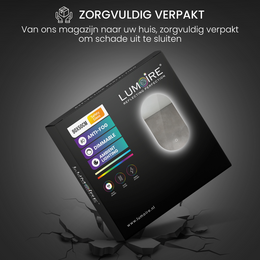 LED-badkamerspiegel Lumoire Lux ovaal 50 cm