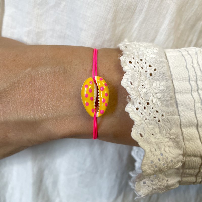 Polka Dot Shell armbånd