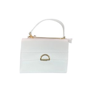 CATERINA GRAINED COWHIDE LEATHER HAND BAG