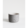 Cappuccino mug Fundament | light grey speckled / white
