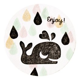 Leuke walvisstempel voor creatieve avonturen