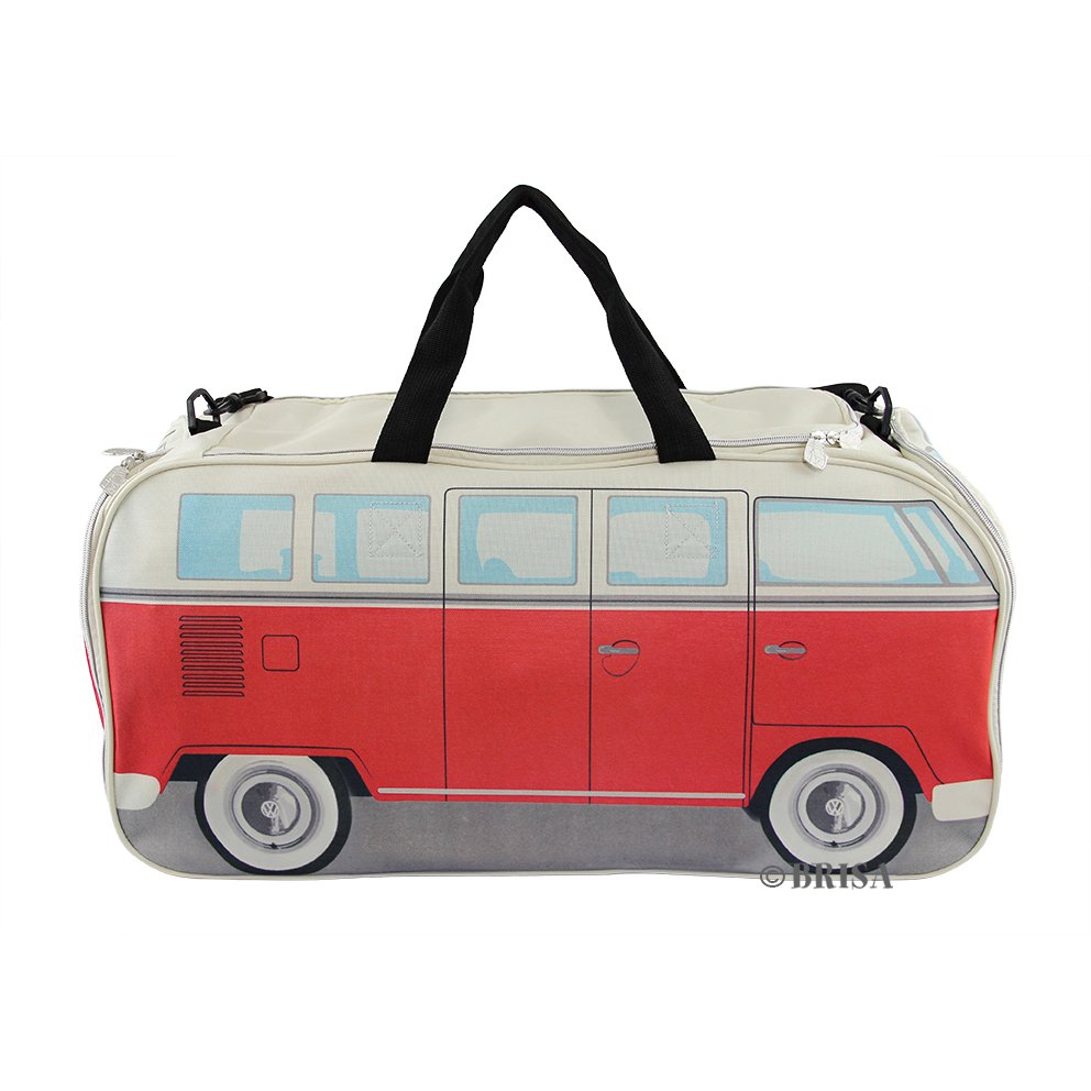 Torba sportowa Volkswagen VW T1 Bus Sport - duża/czerwona