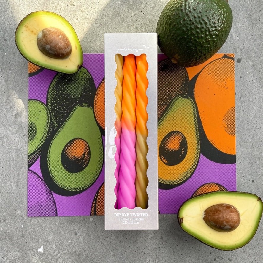 Dip Dye Twisted * Shades of Avocado