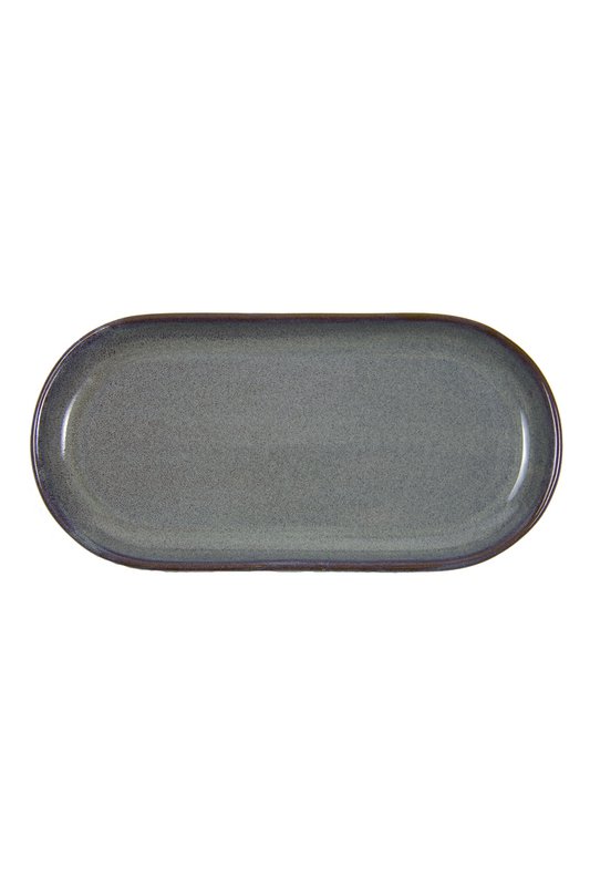 ovaal amuse schaal celadon glaze ceramic medium