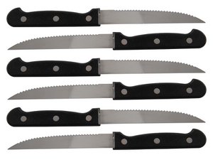Steak knife set 6-piece 21.5 cm