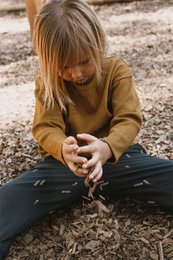 Jabari Pants Kids Minerals Black
