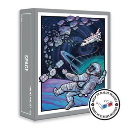 Space 3D puslespil (500 brikker)