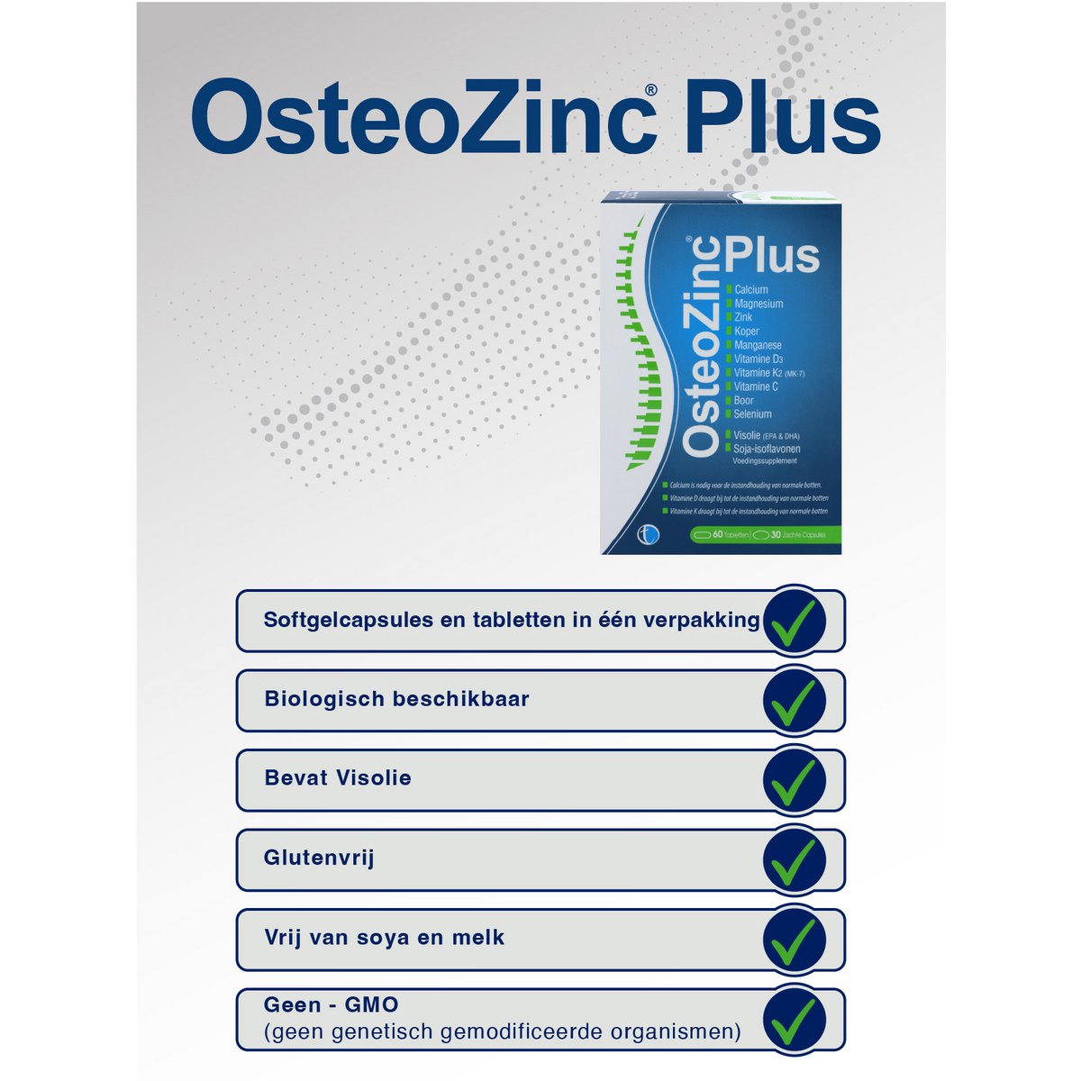 Osteozink Plus | Dagelijks voedingssupplement