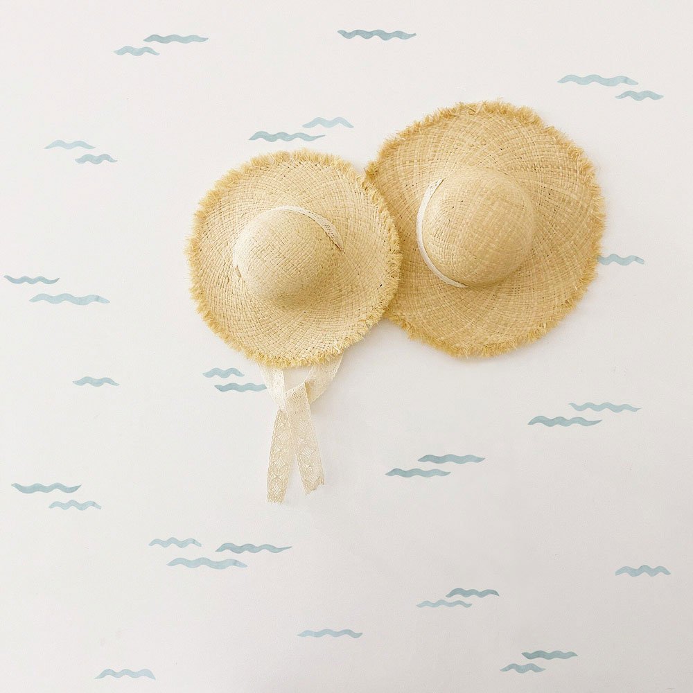 Watercolor waves wall sticker