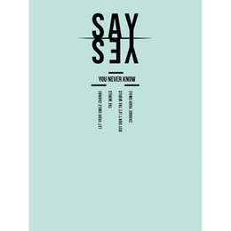 Magnetic Marker Board - Say Yes