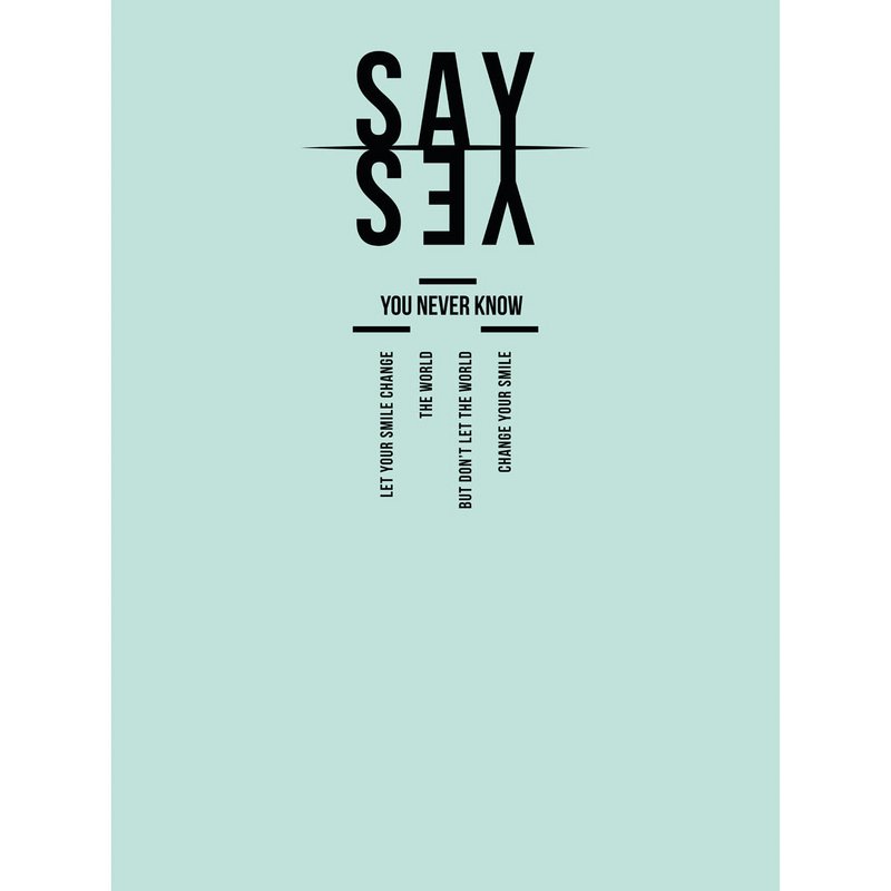 Magnetic Marker Board - Say Yes