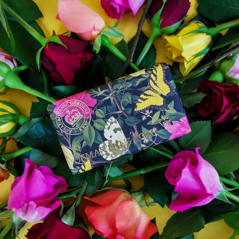 KEW RBG Shea Butter Soap 240g - Osmanthus Rose