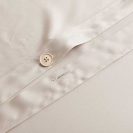 Beige bamboo duvet cover Premium - 400TC Tanboocel - 100% bamboo - Soft Taupe