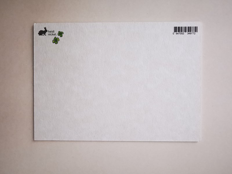 Postkort Gris - Alt det bedste