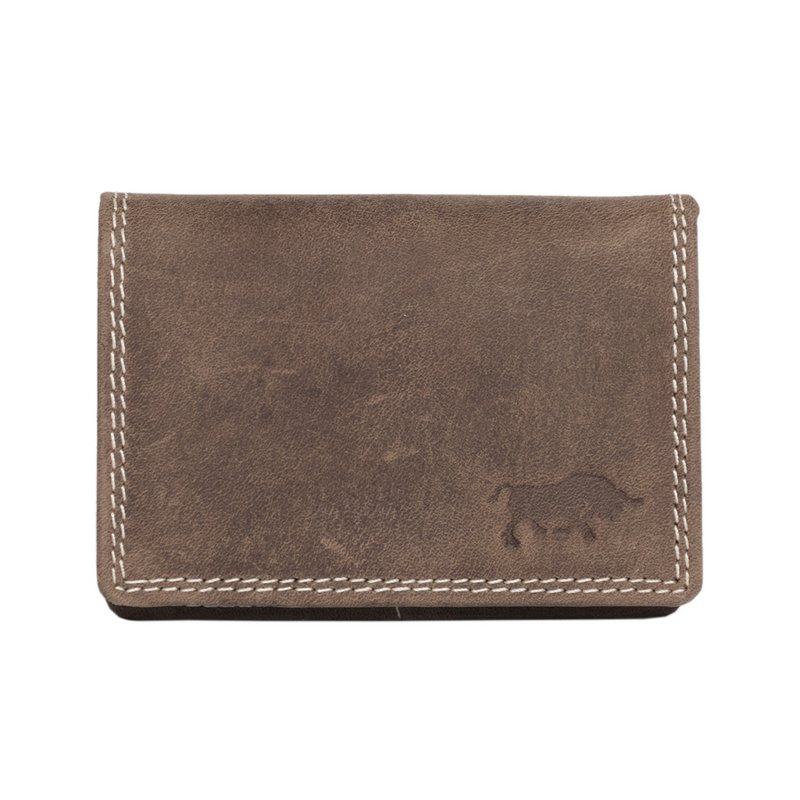 Cartera Mujer Mini Buffalo Leather - Cartera Mujer Extra Pequeña En 3 Colores Buffalo Leather
