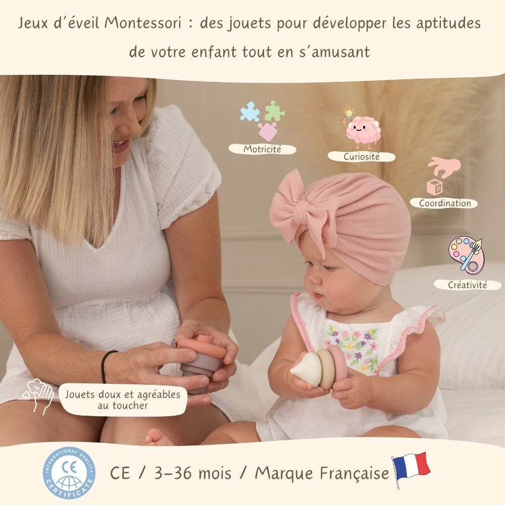 Montessori Awakening Box 3-36 months - Birth gift