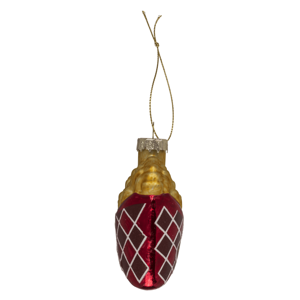 Baumschmuck aus Glas, Fast Food, 3er-Set, Burger