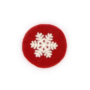 Onderzetter SNOWFLAKE, vilt