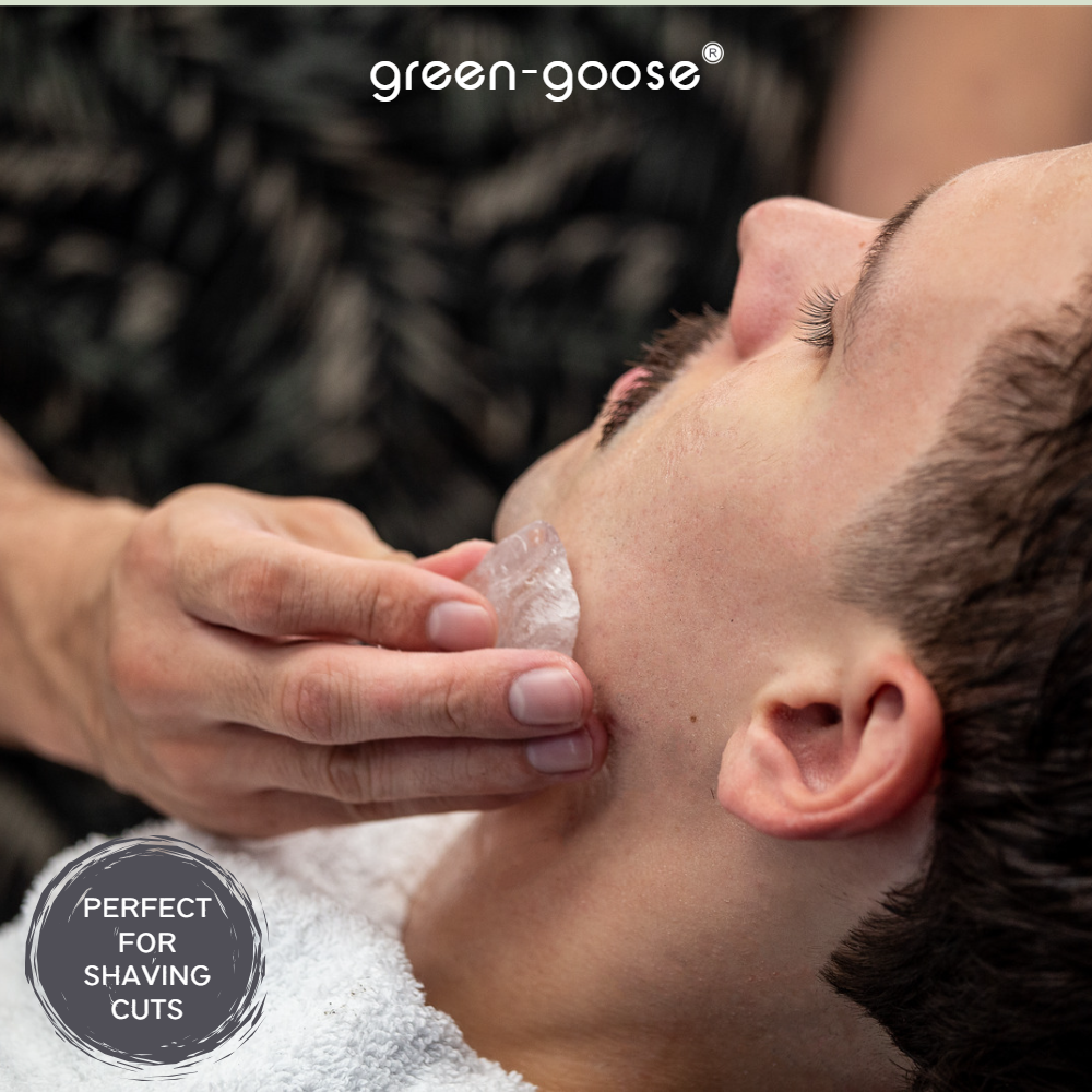 green-goose Alaunstift – zum Rasieren oder als Deodorant – 20 Gramm