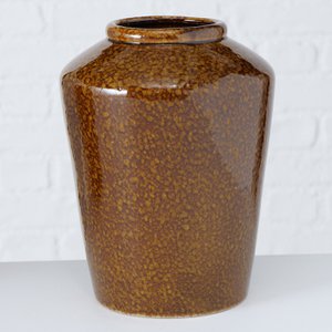 Vase Zandra H21cm brown ceramic